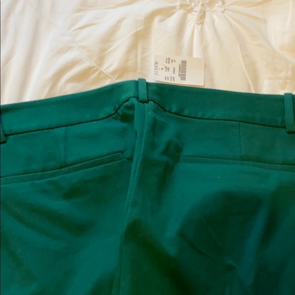 J. Crew green skinny ankle pants - Picture 7 of 7